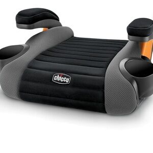 Chicco Black and Gray Kids Booster Seat - Portable Comfort